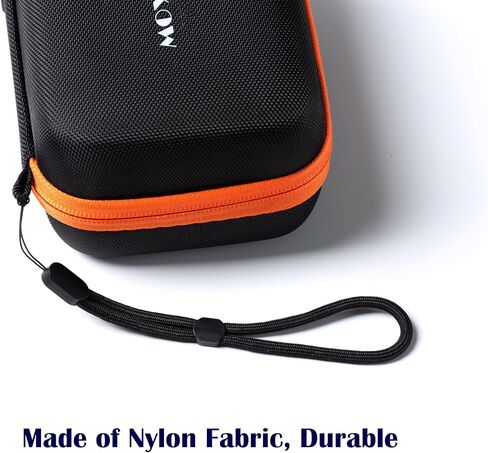 Insulin Peptide Vials Fridge Organizers, Fits Standard 10ml U-100 Vials,Not Fit Tall Vial,Orange Zipper and Black,7 Slots in Kuwait