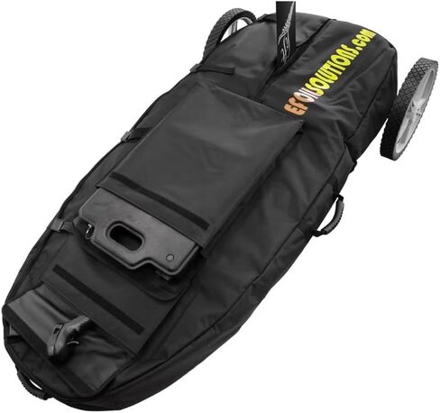 EfoilSolutions Efoil Surf Board Bag with Wheels - Various Hydrofoil Cart Sizes with Pockets for eFoiling Accessories in Saudi Arabia