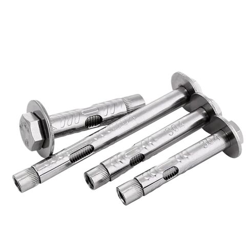 10pcs Stainless Steel Expansion Screw Hoisting Expansion Bolt External Hexagon Reduction Belt Built-in Tension Anchor Bolts(A1) in Kuwait