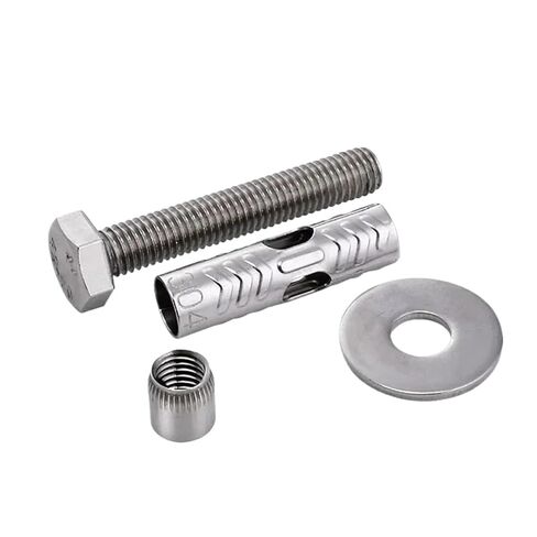 10pcs Stainless Steel Expansion Screw Hoisting Expansion Bolt External Hexagon Reduction Belt Built-in Tension Anchor Bolts(A1) in Kuwait