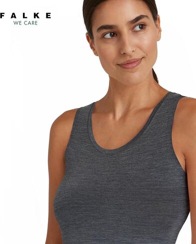FALKE Women's Daily Climawool Racerback Undershirt, 1 Piece in Saudi Arabia