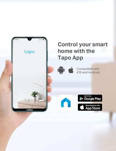 Tapo 1080p Indoor/Outdoor Security Camera - Free Person/Motion/Baby Cry Detection, Color Night Vision, IP65 Weatherproof, SD/Cloud Storage, Works w/Alexa & Google Home HybridCam in Kuwait