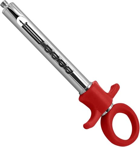 حقنة أسنان جراحية عبر الإنترنت-1.8 مل من الإفراط الذاتي مع توافق الخيط الأوروبي والأمريكي-مقبض بلاستيكي أحمر ، 5.5 "(14 سم) in Kuwait