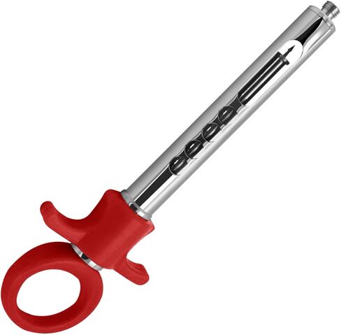 حقنة أسنان جراحية عبر الإنترنت-1.8 مل من الإفراط الذاتي مع توافق الخيط الأوروبي والأمريكي-مقبض بلاستيكي أحمر ، 5.5 "(14 سم) in Kuwait