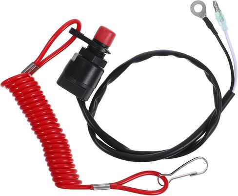 PRETYZOOM 5pcs Engine Stop Switch Safety Cord for Boat Emergency Kill Stop Switch Key Lanyard in Kuwait