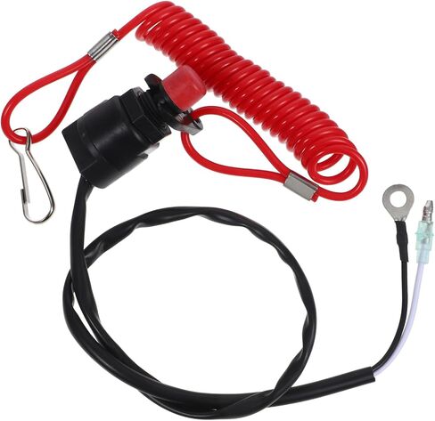 PRETYZOOM 5pcs Engine Stop Switch Safety Cord for Boat Emergency Kill Stop Switch Key Lanyard in Kuwait