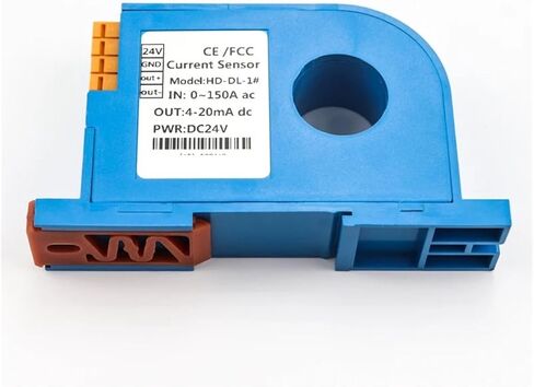 CAARLA Current Transmitter 200A dc 22mm Open Loop ac Current Sensor with 0-10V Output 12-28Vdc Power Output 4-20mA(DC Current Input,Input 0-200A) in Saudi Arabia