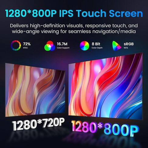 8Core 4+64G Upgrade Car Radio for Toyota RAV4 2007 2008 2009 2010 2011 2012: 9 inch 1280 * 800 HD Touchscreen Stereo with Wireless Carplay Android Auto 1080P Backup Camera Bluetooth GPS Navigation FM in Saudi Arabia