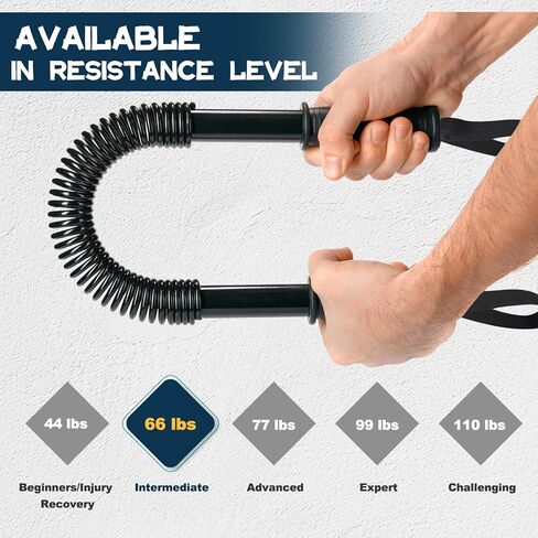 Twister Twister Power Power الصديق للسفر-تمرينات أذرع خفيفة الوزن وقابلة للطي لصالة الألعاب الرياضية أو المكتب أو في الهواء الطلق أو الصدر والساعد. in Kuwait