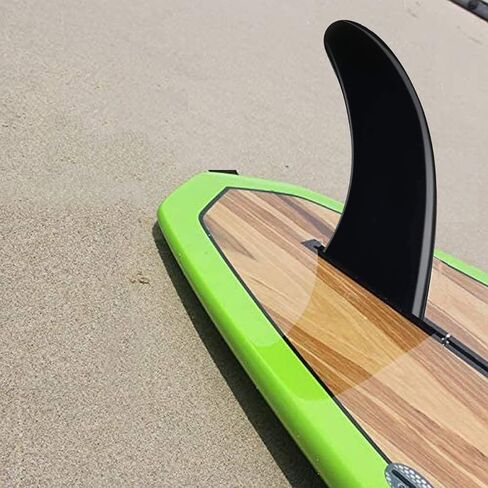 Surf SUP Fin - Free No Tool Fin Screw 9 inch Center Fin,for Surfboard Longboard and Paddleboard,with Free No Tool Screws in Saudi Arabia