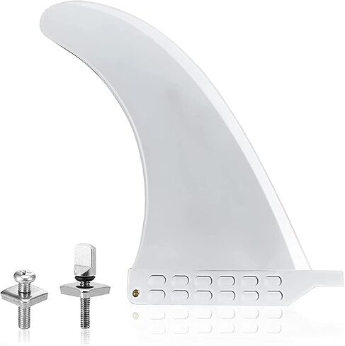 Surf SUP Fin - Free No Tool Fin Screw 9 inch Center Fin,for Surfboard Longboard and Paddleboard,with Free No Tool Screws in Saudi Arabia