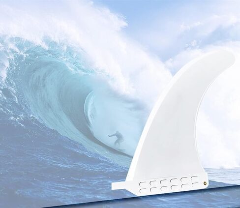 Surf SUP Fin - Free No Tool Fin Screw 9 inch Center Fin,for Surfboard Longboard and Paddleboard,with Free No Tool Screws in Saudi Arabia