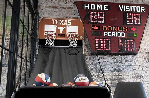 Pop-A-Shot-تسديدة مزدوجة المنزل مع Texas Longhorns NCAA Graphics L Sensor Lgoring L 16 Modes L 7 Balls L Loldable L لجميع عشاق NCAA in Kuwait
