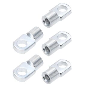 uxcell M6 أنثى الخيوط A3# الصلب غاز زنبرك الدعامة نهاية ملائمة 5pcs in Kuwait