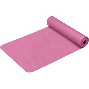 Yoga Mats for Women & Men, 1/5 Inch Extra Thick Non Slip Anti-Tear High Density Exercise Mats with Carrying Strap,Hot Yoga Mat for Floor Gym Home Pilates Stretching Fitness in Kuwait
