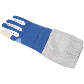 RiToEasysports Padded Fencing Glove, Electric Sabre Glove Knitted Fabric Breathable Sabre for Training (S 110cm (M Size(for Wrist Circumference) in Kuwait