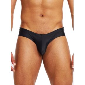 MIZOK Mens Sexy Solid Swim Brief Hot Body Swimsuit Swimmwear with Adjustable Drawstring in Saudi Arabia