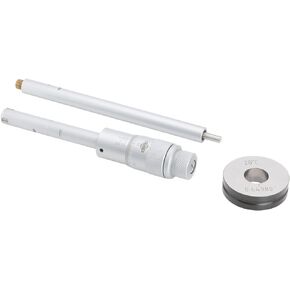 CME 3-Point Internal Micrometer with Extension Rod, 0.425" to 0.5" Measurement Range, 0.001" Resolution, Carbide-Tipped in Saudi Arabia