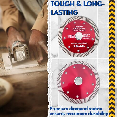 أقراص قطع السيراميك الماسي ، 4-1/2 بوصة ، 3 عبوات ، شفرة توربو رفيعة فائقة للبلاط والجرانيت in Kuwait