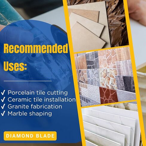 أقراص قطع السيراميك الماسي ، 4-1/2 بوصة ، 3 عبوات ، شفرة توربو رفيعة فائقة للبلاط والجرانيت in Kuwait