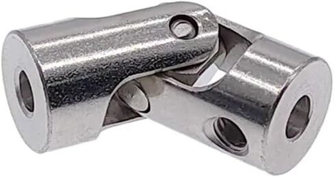 23-9 Boat Car Shaft Coupler Universal Joint Couplings Carbon Steel Universal Coupling Motor Connector Metal 1Pcs(3.17mm-4mm) in Saudi Arabia