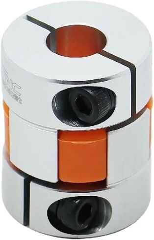 LF Two Jaw D20L25 Coupler الألومنيوم البرقوق المرن اقتران توصيل السهول موصل CNC عزم الدوران 3NM MAX 6NM 1PCS (6x10) in Saudi Arabia