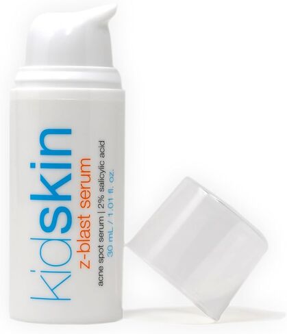 Kidskin T-Blast Facial Cleanser, Gentle Face Wash with Tea Tree Oil, Spot Skin Care for Kids and Teens, Non-Drying Natural Cleanser for Oily or Dry, Acne-Prone Skin, 150 ml 5.0 fl oz. in Saudi Arabia