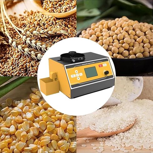 آلة عداد بذور الشاشة الرقمية ، 1000 قطعة/3 دقائق أداة عد الدخن العالية التلقائية ، لجزيئات الحبوب القمح الذرة فول الصويا الأرز (220 فولت) in Kuwait