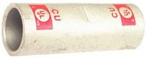 Morris 94410 Short Barrel Compression Splice, Copper, 8 STR, 172-.272 ID-OD, 1.06-inch Length, Red in Saudi Arabia