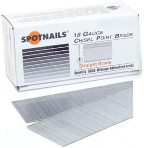 F18 1-1/4 "أظافر الانتهاء من الجلفنة ، 5000Ct - Spotnails 18520 in Saudi Arabia
