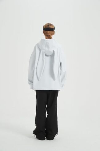 Ski Sists Men Woman Rabbit Ear Ski Hoodie Profession in Kuwait