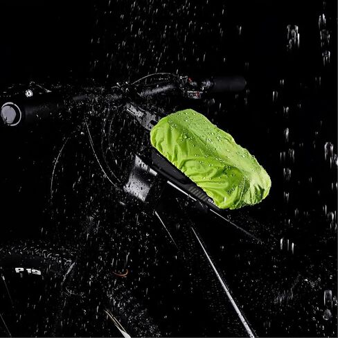 WILD MAN Bicycle Front Frame Bag Bike Bags for Cycling Waterproof Tube Bag Phone Holder Mount Cycling Pouch Compatible with Phones Under 6.8"(GX200,Black) in Kuwait