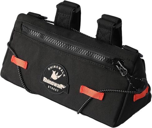 Rhinowalk Bike Handlebar Bag Urban Cycling Front Bag Bike Basket Bicycle Storage Bag for MTB Road Bike Folding Bike, Shoulder Bag, Cycling Accessories(Green) in Saudi Arabia