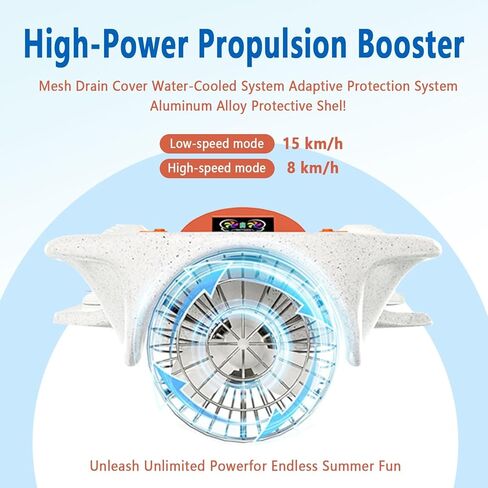 High Speed Electric Surfboard, Portable Motorized Wakeboard for Adults & Teens 15KM/H Max Speed Suitable for Swimming Beginners in Saudi Arabia