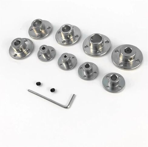 2mm/3mm/3.17mm/4mm/5mm/6mm/6.35mm/7mm/8mm/10mm/11mm/12mm/14mm/14mm flange anbling motor super motion conculer 1/2pcs (2pcs 3.17mm) in Saudi Arabia