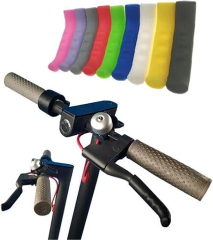 2pcs مقبض الفرامل مقبض الغطاء متوافق مع Xiaomi M365 Pro Accessories Anti-skid Blue Skateboard Electric Sccoter Foot Parts (اللون: 2pcs وردي) in Kuwait