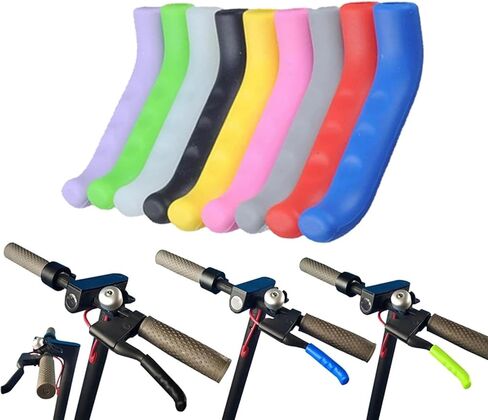 2pcs مقبض الفرامل مقبض الغطاء متوافق مع Xiaomi M365 Pro Accessories Anti-skid Blue Skateboard Electric Sccoter Foot Parts (اللون: 2pcs وردي) in Kuwait