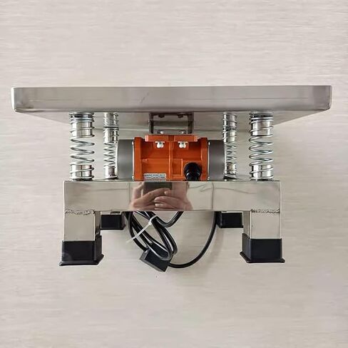 Concrete Vibrating Table, 35 * 35CM - Vibration Test Bench for Small Blocks - Stainless Steel Mini Vibration Platform - 3000rpm Shaker in Saudi Arabia
