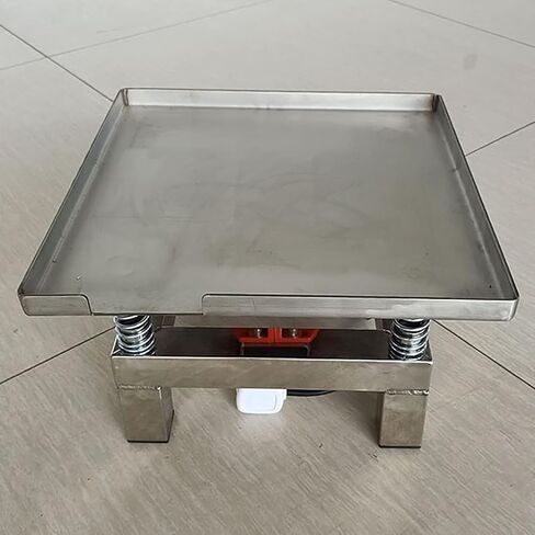 Concrete Vibrating Table, 35 * 35CM - Vibration Test Bench for Small Blocks - Stainless Steel Mini Vibration Platform - 3000rpm Shaker in Saudi Arabia