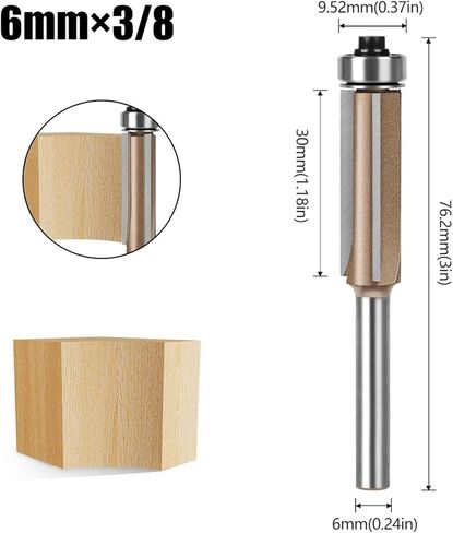 6mm 1/4 Inch Handle Blade 1pcs(4PCS 6mm Shank) in Saudi Arabia