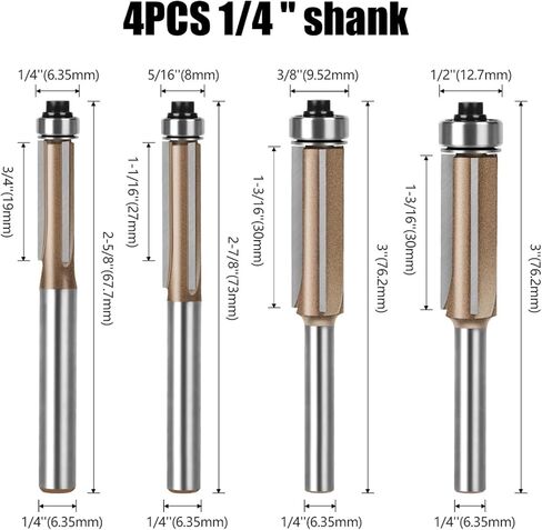 6mm 1/4 Inch Handle Blade 1pcs(4PCS 6mm Shank) in Saudi Arabia