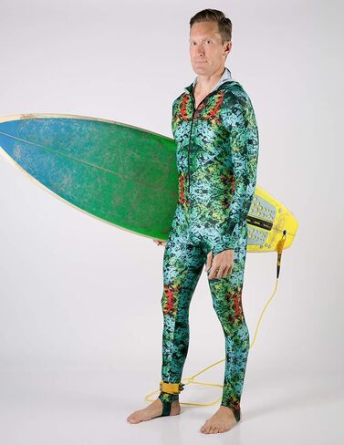 Tuga Men's Swim Dive Skinsuit ، UPF 50+ Sun Protection ، Made in USA in Saudi Arabia