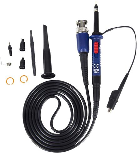 PINTECH Oscilloscope Probe 300MHz 2000V Passive High Voltage Probes with BNC Connector, 100X Attenuation Ratio, CP3308R in Saudi Arabia