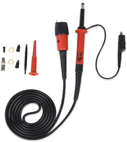 PINTECH Oscilloscope Probe 300MHz 2000V Passive High Voltage Probes with BNC Connector, 100X Attenuation Ratio, CP3308R in Saudi Arabia