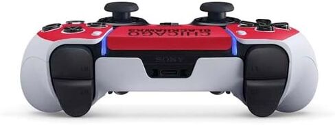 Skinit Decal Gaming Skin Compatible with PS5 DualSense Edge Pro Controller - Officially Licensed NHL Chicago Blackhawks Jersey Design in Saudi Arabia