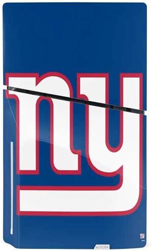 Skinit Decal Gaming Skin Compatible with PS5 Slim Disk Bundle - Officially Licensed NFL New York Giants Large Logo Design in Saudi Arabia