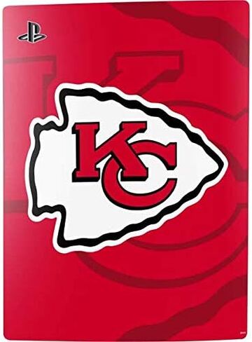 Skinit Decal Gaming Skin Compatible with PS5 Console - Officially Licensed NFL Kansas City Chiefs Double Vision Design in Kuwait