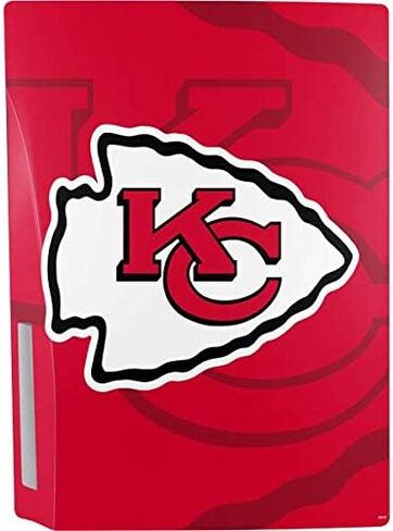 Skinit Decal Gaming Skin Compatible with PS5 Console - Officially Licensed NFL Kansas City Chiefs Double Vision Design in Kuwait