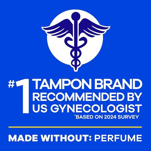 Tampax Pocket Pearl Tampons Super Absorbency with LeakGuard Braid, Unscented, 32 Count in Kuwait