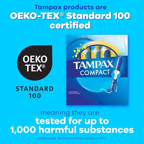 Tampax Pocket Pearl Tampons Super Absorbency with LeakGuard Braid, Unscented, 32 Count in Kuwait